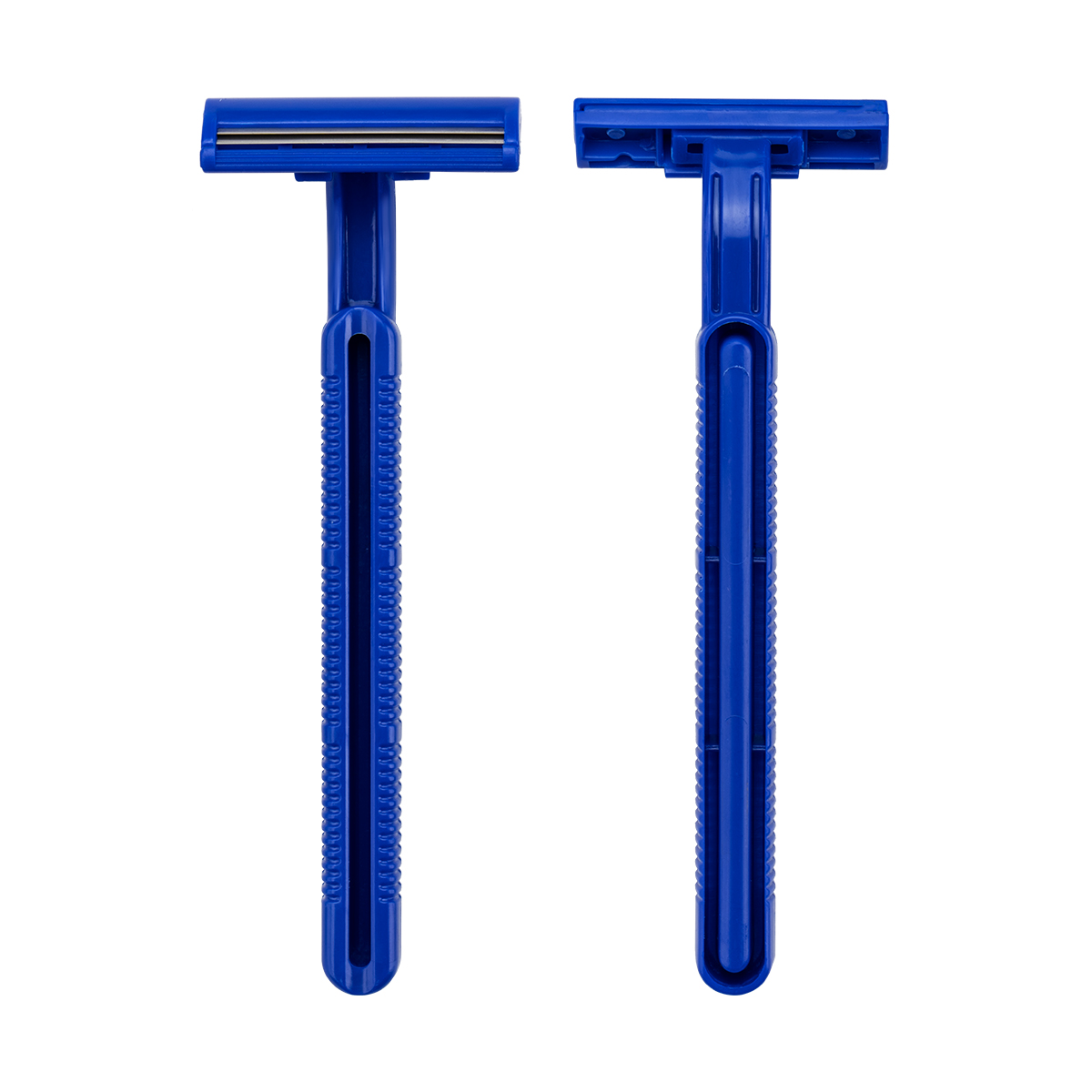 CX-T10 OEM de duas camadas de aço inoxidável de aço inoxidável Razoras de barbear descartáveis ​​para homens