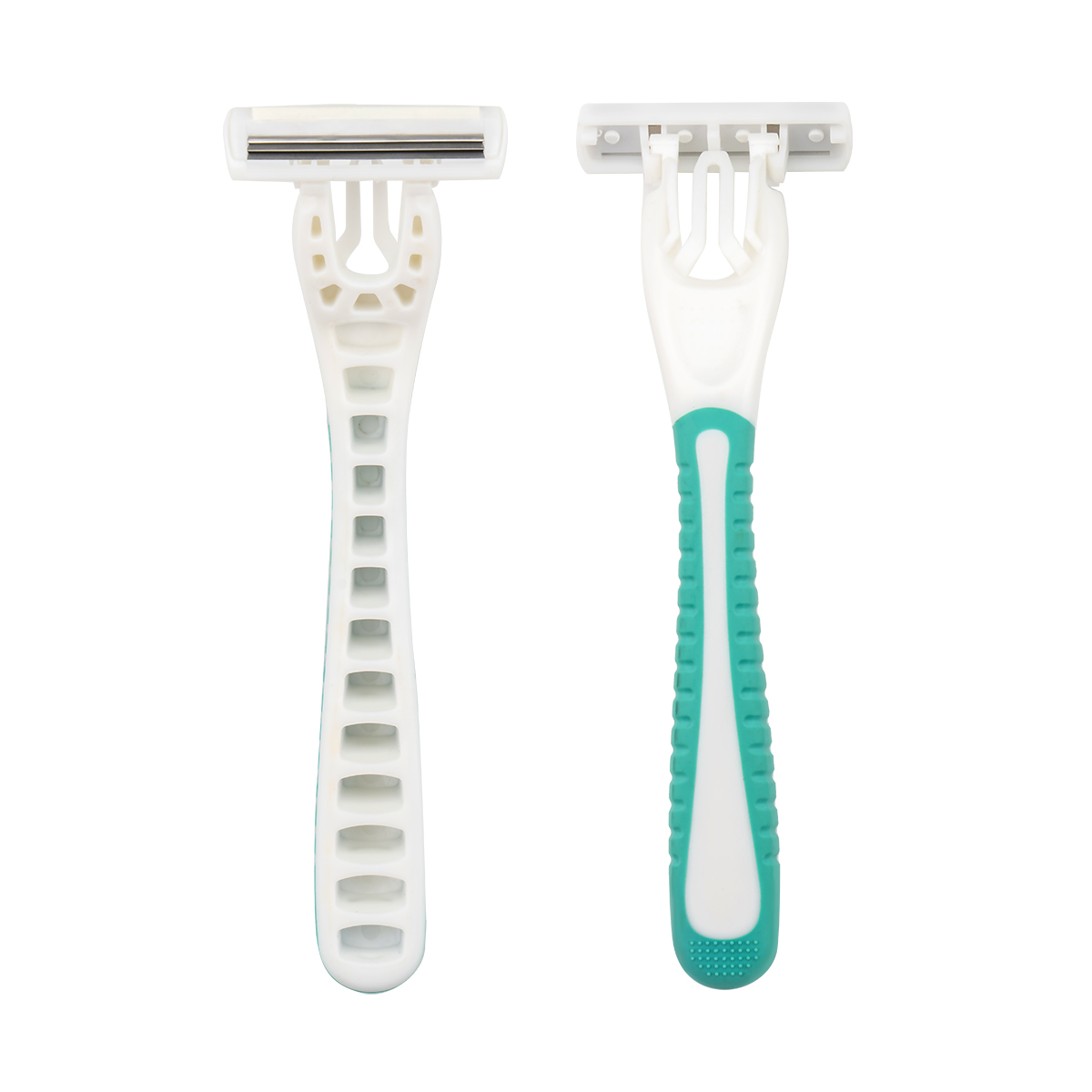 CX-T42 Triple Blade Mulheres Manual de Segurança descartável Razor com cabeça articulada